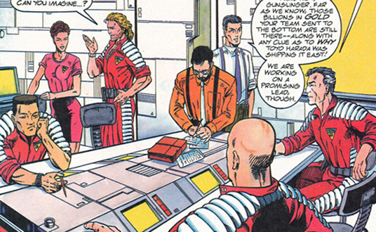 Comic Background Art